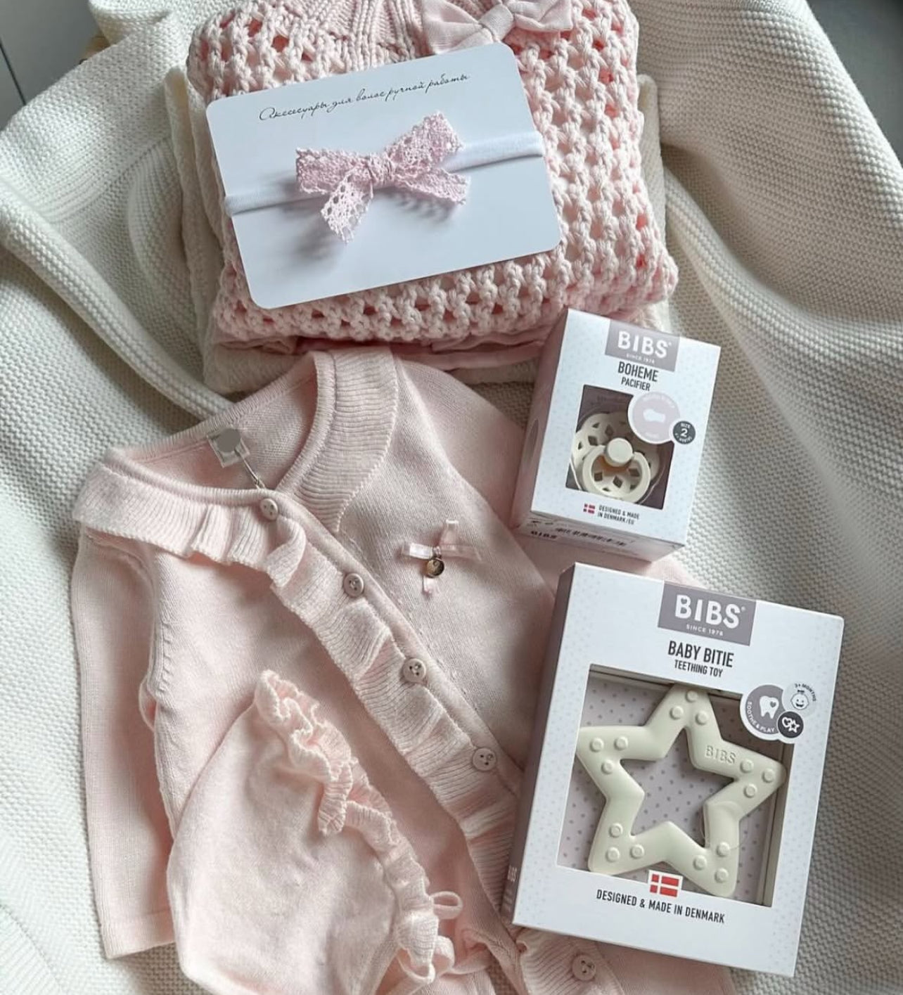 Baby girl dress set