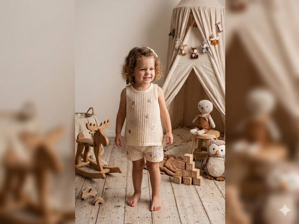 Rabbit + Bear Organic. 2 piece set