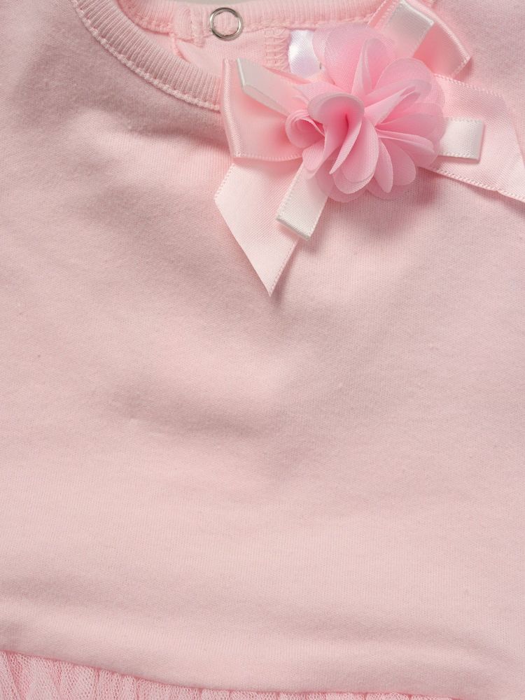 Rock-A-Bye Baby Boutique Pink Rose Ribbon
